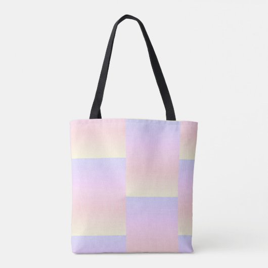 Patches Pastels Tote Bag (Achterkant)