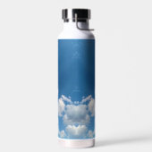 Patches van kleine wolken waterfles (Links)