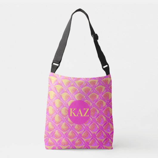 patchleisteen crossbody tas (Voorkant)