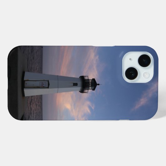 Patchogue licht huis bij zonsondergang Case-Mate iPhone case (Achterkant (horizontaal))