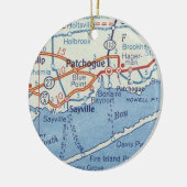 Patchogue  map keramisch ornament (Links)