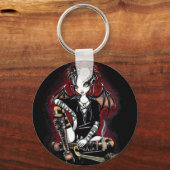 Patchouli Gothic Incense Fairy Sleutelhanger (Voorkant)