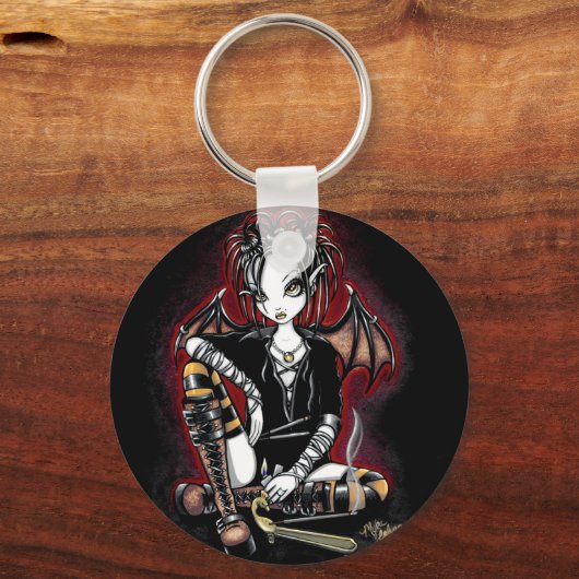 Patchouli Gothic Incense Fairy Sleutelhanger (Voorkant)