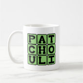 Patchouli, Hippie Oil Koffiemok (Links)