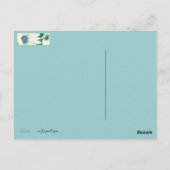 Patchouli Lily Briefkaart Floral Digital Art (Achterkant)