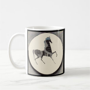 patchpaardendruk koffiemok