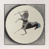 patchpaardendruk legpuzzel (Horizontaal)