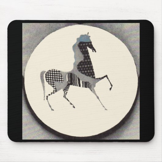 patchpaardendruk muismat (Voorkant)