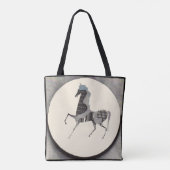 patchpaardendruk tote bag (Achterkant)