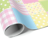 Patchwerkpatronen voor pasta's cadeaupapier (Rol Hoek)