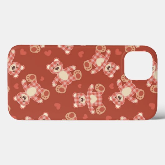 Patchwerkpatroon beer Case-Mate iPhone case (Achterkant (horizontaal))