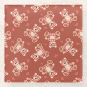 Patchwerkpatroon beer glazen onderzetter