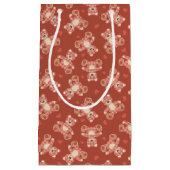 Patchwerkpatroon beer klein cadeauzakje (Voorkant)