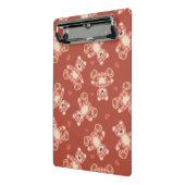 Patchwerkpatroon beer mini klembord (Angled2)