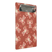 Patchwerkpatroon beer mini klembord (Schuin)