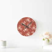 Patchwerkpatroon beer ronde klok (Huis)