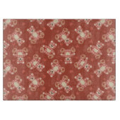 Patchwerkpatroon beer snijplank (Voorkant)