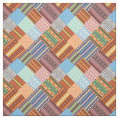 Patchwerkpatroon van de luie stam stof (Swatch)