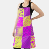 patchwork achtergrond met verschillende patronen k schort (Insitu)