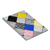 Patchwork achtergrond: vogels, stippen. notitieboek (Rechterzijde)