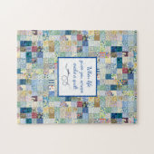 Patchwork Afdrukvervagen Legpuzzel (Horizontaal)