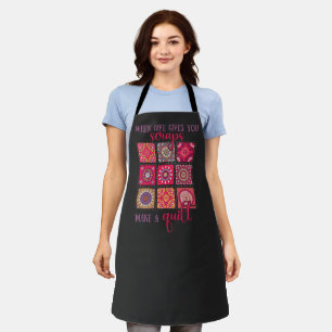 Patchwork Ambacht en Kunst Schort