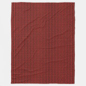 Patchwork Angola Vlag patroon Fleece Deken (Voorkant)