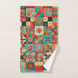 Patchwork Bad Handdoek