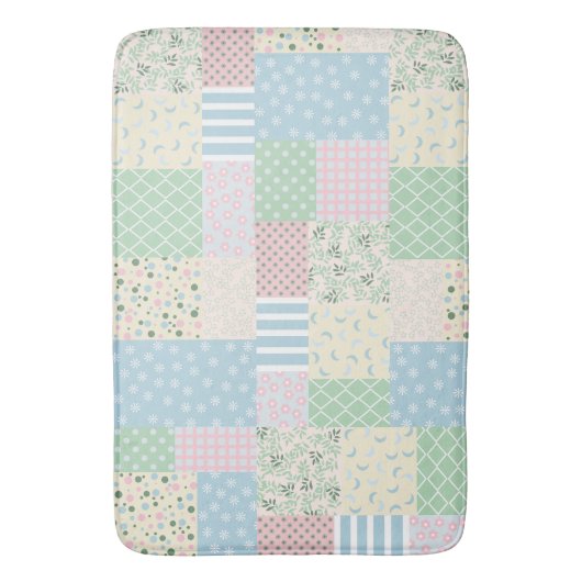 Patchwork Badmat (Voorkant Verticaal)