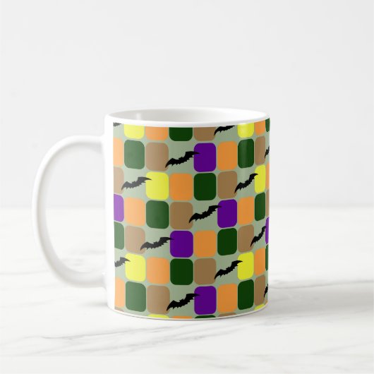 Patchwork Bats Koffiemok (Links)