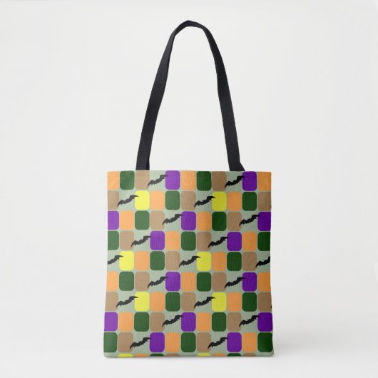 Patchwork Bats Tote Bag (Voorkant)