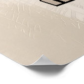 Patchwork Beagle - Geometric Dog Poster (Hoek)