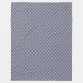 Patchwork Belize Vlag Patroon Fleece Deken (Voorkant)