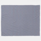 Patchwork Belize Vlag Patroon Fleece Deken (Voorkant (Horizontaal))