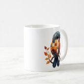 Patchwork Bird Mok (Voorkant rechts)