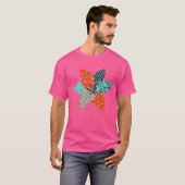 patchwork bloem t-shirt (Voorkant volledig)