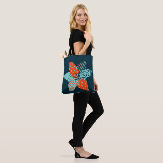 patchwork bloem tote bag