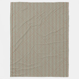 Patchwork Bulgarije Vlag Patroon Fleece Deken