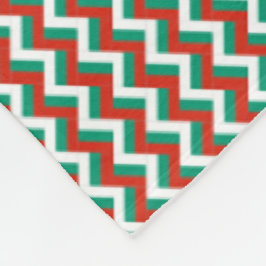 Patchwork Bulgarije Vlag Patroon Fleece Deken