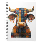 Patchwork Bull-Notitieboek Notitieboek (Voorkant)