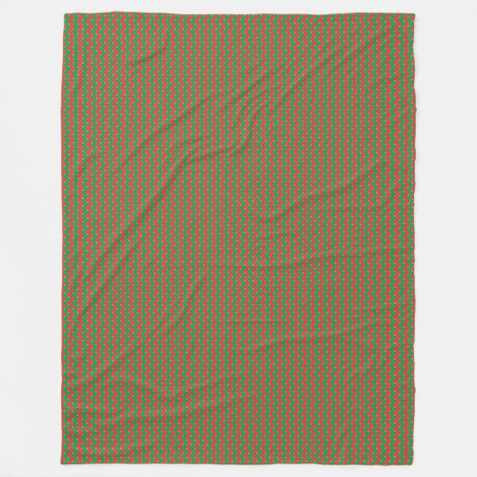 Patchwork Burkina Faso Vlag Patroon Fleece Deken (Voorkant)