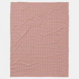 Patchwork Burundi Vlag Patroon Fleece Deken