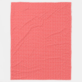 Patchwork Canada Vlag Patroon Fleece Deken