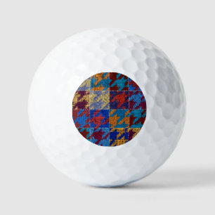 Patchwork canvas: imitatie  patroon. golfballen