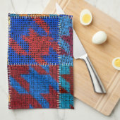 Patchwork canvas: imitatie patroon. theedoek (Quarter Fold)