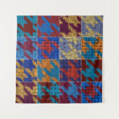 Patchwork canvas: imitatie patroon. wandkleed (Voorkant (horizontaal))