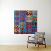 Patchwork canvas: imitatie patroon. wandkleed (In Situ (horizontaal))
