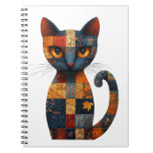 Patchwork Cat Notitieboek (Voorkant)