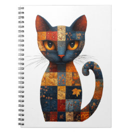 Patchwork Cat Notitieboek