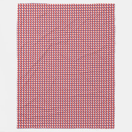 Patchwork Chili Vlag patroon Fleece Deken